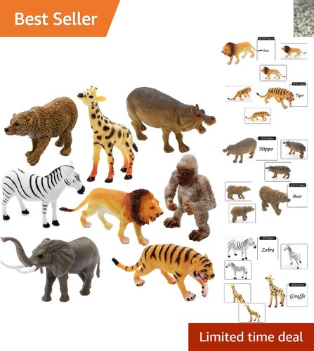 Piece toddler zoo - 8-piece,