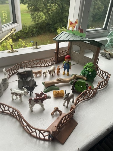 Playmobil petting zoo with - petting,