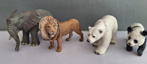 Schleich toy zoo wildlife - schleich, /