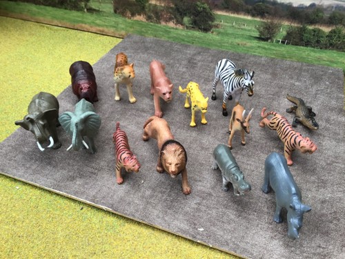 Collection plastic zoo - of,