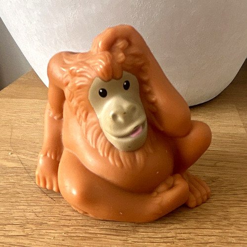 Orangutan plastic figurine - orangutan,