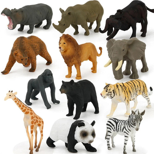 12x animal model plastic - model,