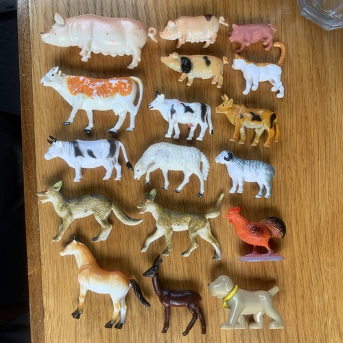 Plastic farm zoo - zoo, animal