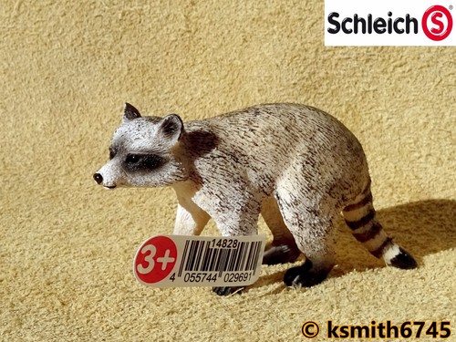 Schleich raccoon plastic - plastic, toy