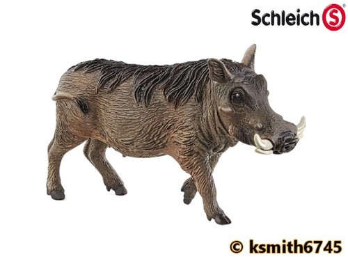 Schleich warthog plastic toy - schleich,