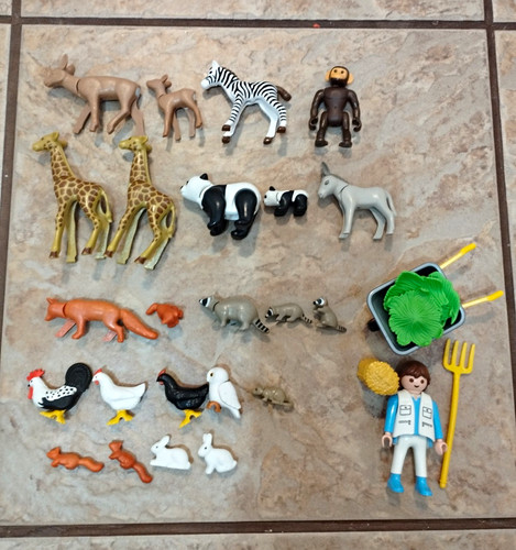Playmobil mixed animals - , farm