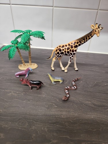 Zoo animal figure - bundle, ×6