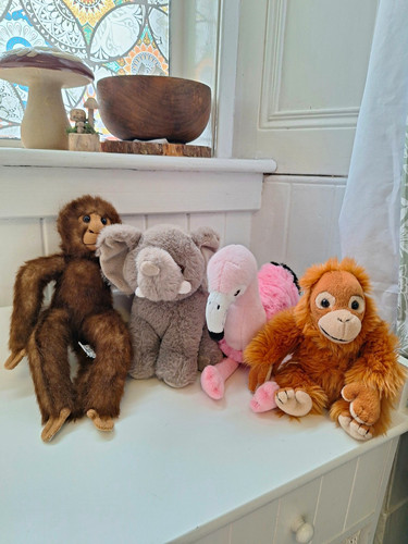 Zoo animal soft toy - toy, bundle