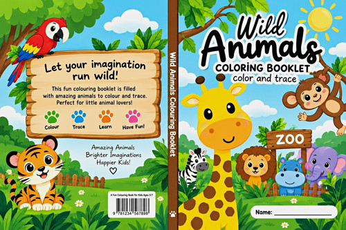 Wild animals zoo colour - wild,