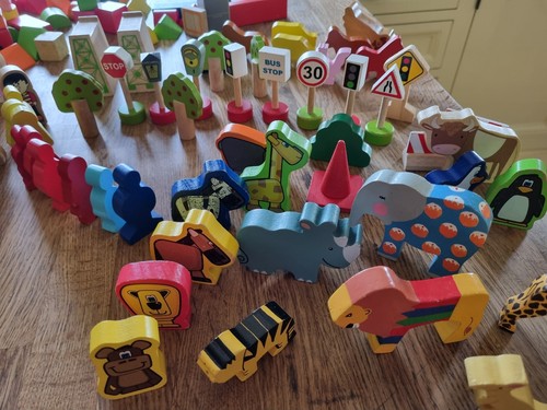 Big jigs wooden - toy, 160