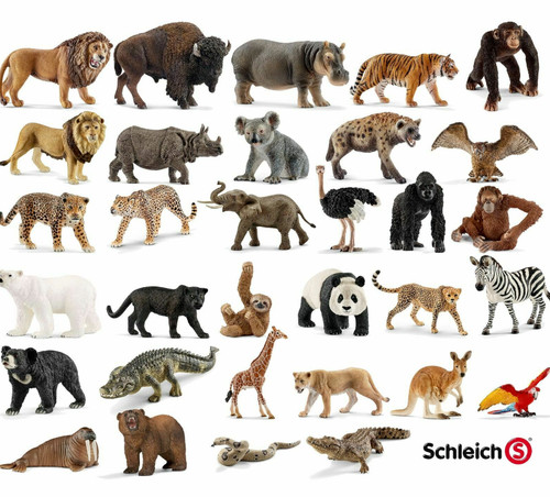 Schleich wild farm animals toy - wild,
