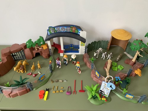 Playmobil family fun zoo trip - family,