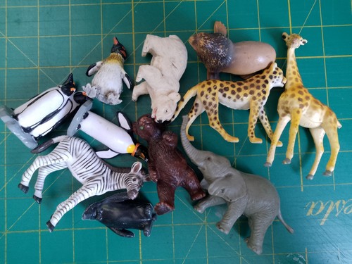 Vintage zoo toys bundle - toys,