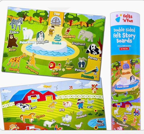Felts fun double - felts, double-sided