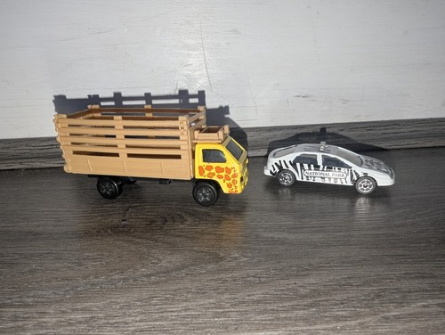 Jungle zoo toy truck - zoo, and
