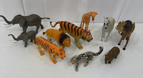 Zoo wild animal toy figures - toy,