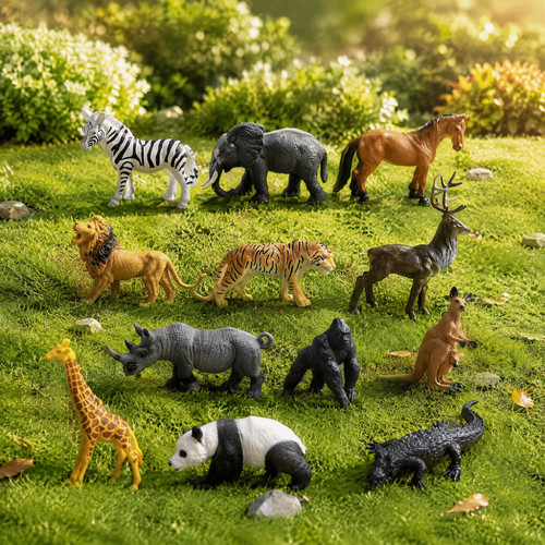 12x animal model plastic - animal,