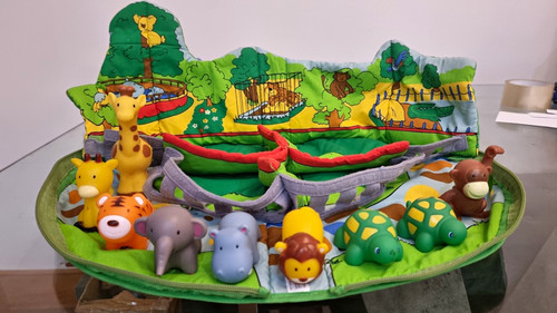 Zoo soft activity - activity, mat