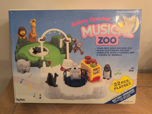 Battery operated musical zoo - operated,