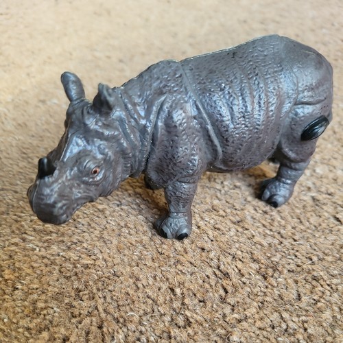Vintage 1994 rhinoceros toy - vintage,