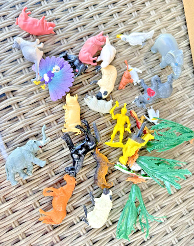 Mixed lot plastic - lot, animal