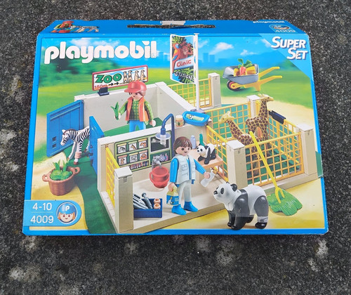 Playmobil zoo clinic super set - zoo,