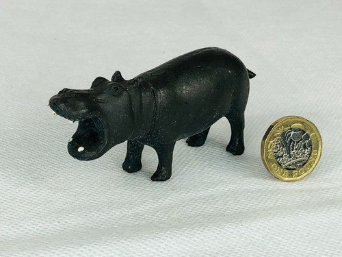 Hippo hippopotamus toy animal - hippo,